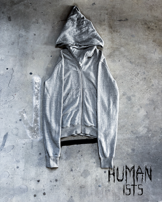 F/W25 MELANGE GREY MOUNTAIN HOODIE