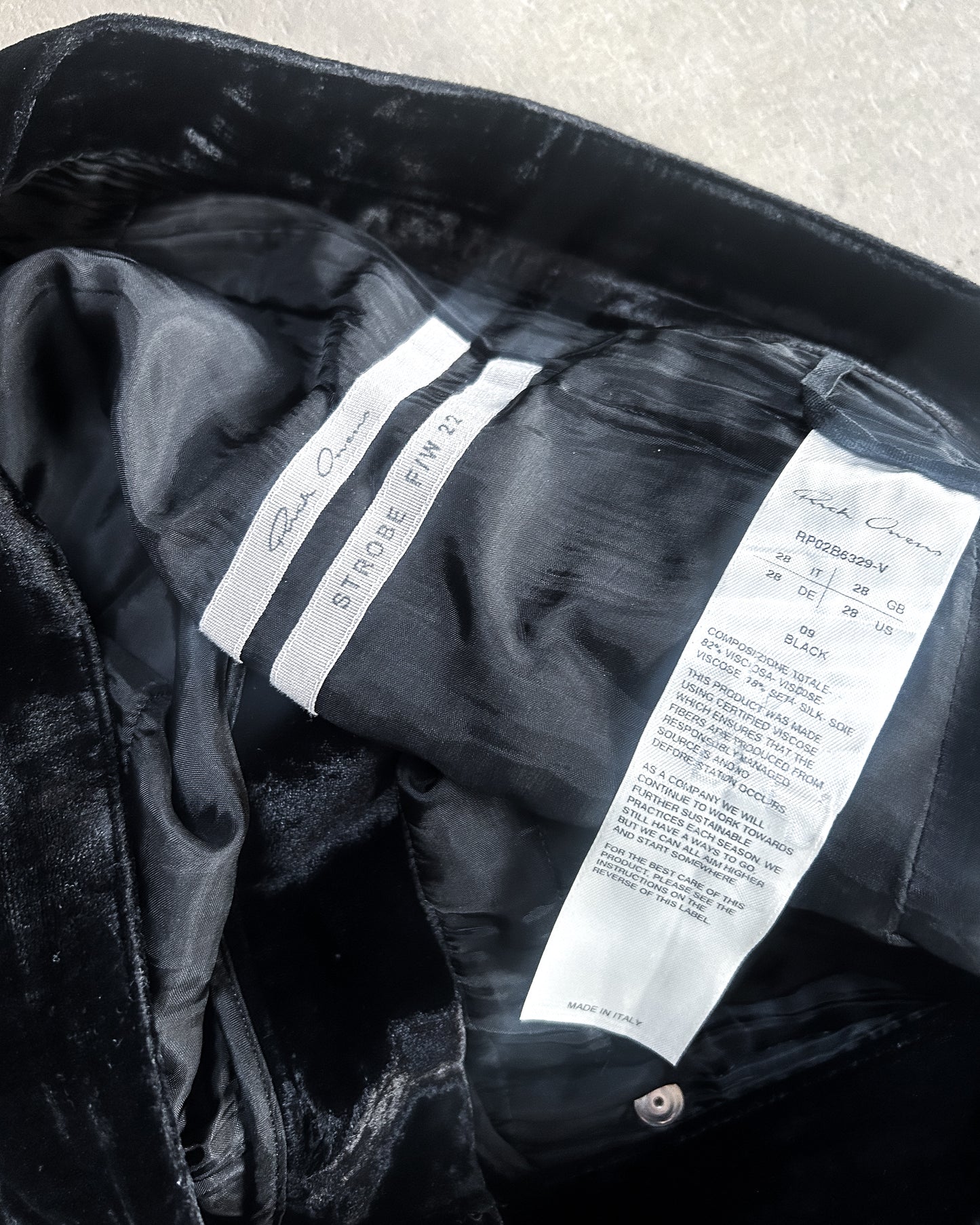 FW22 STROBE SILK BOLANS