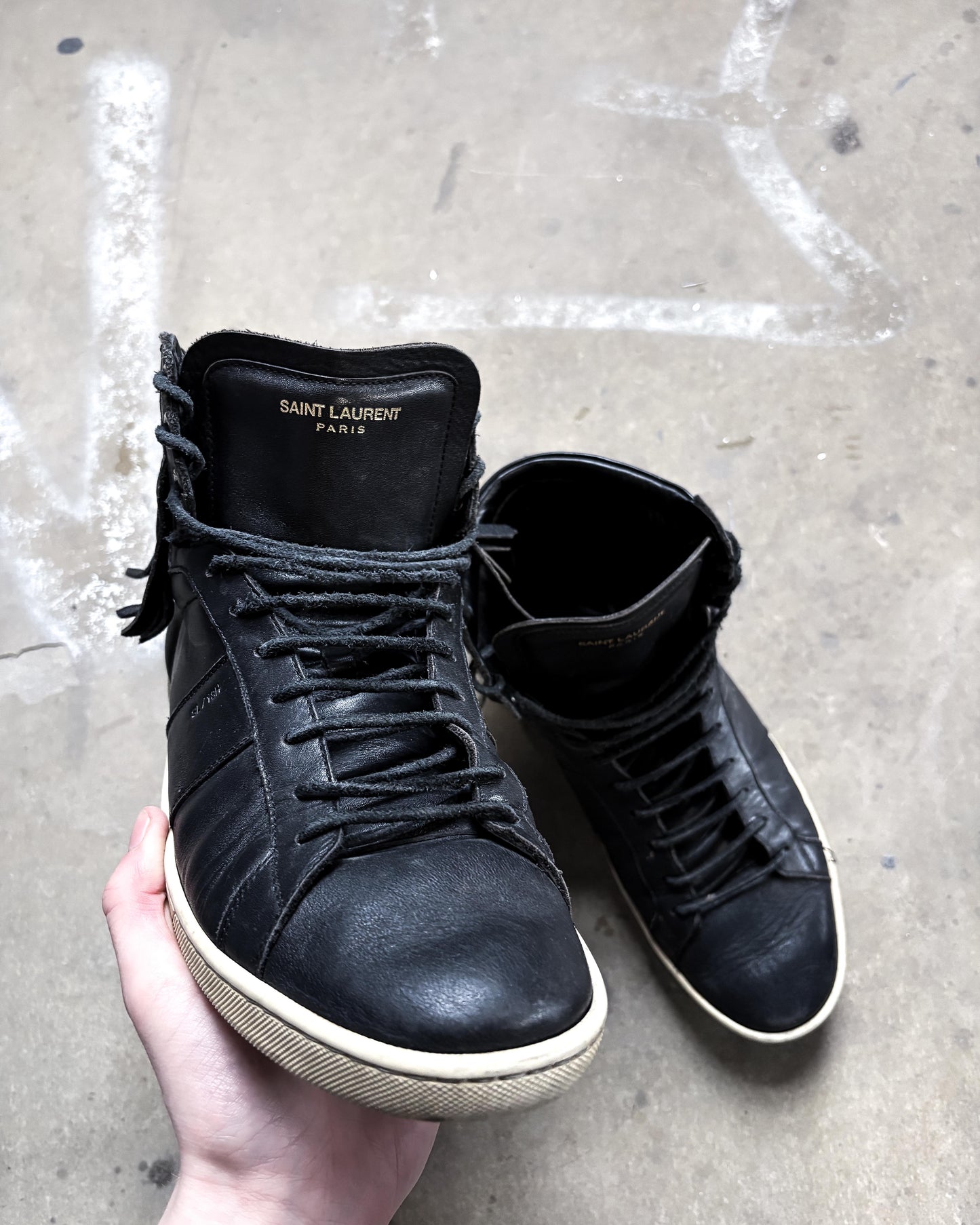 SL18H FRINGE HIGH TOP