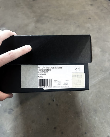 HEDI SL/10 SILVER HIGH TOPS