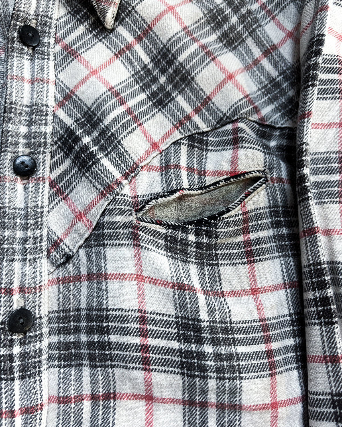 BACKLASH LEATHER GRADIENT FLANNEL