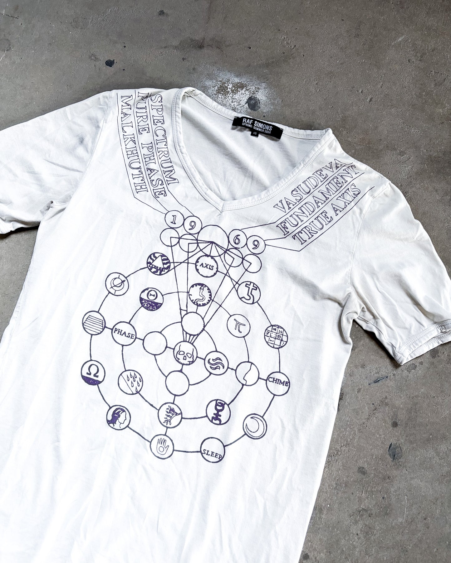 S/S04 RUNWAY KABBALAH T-SHIRT
