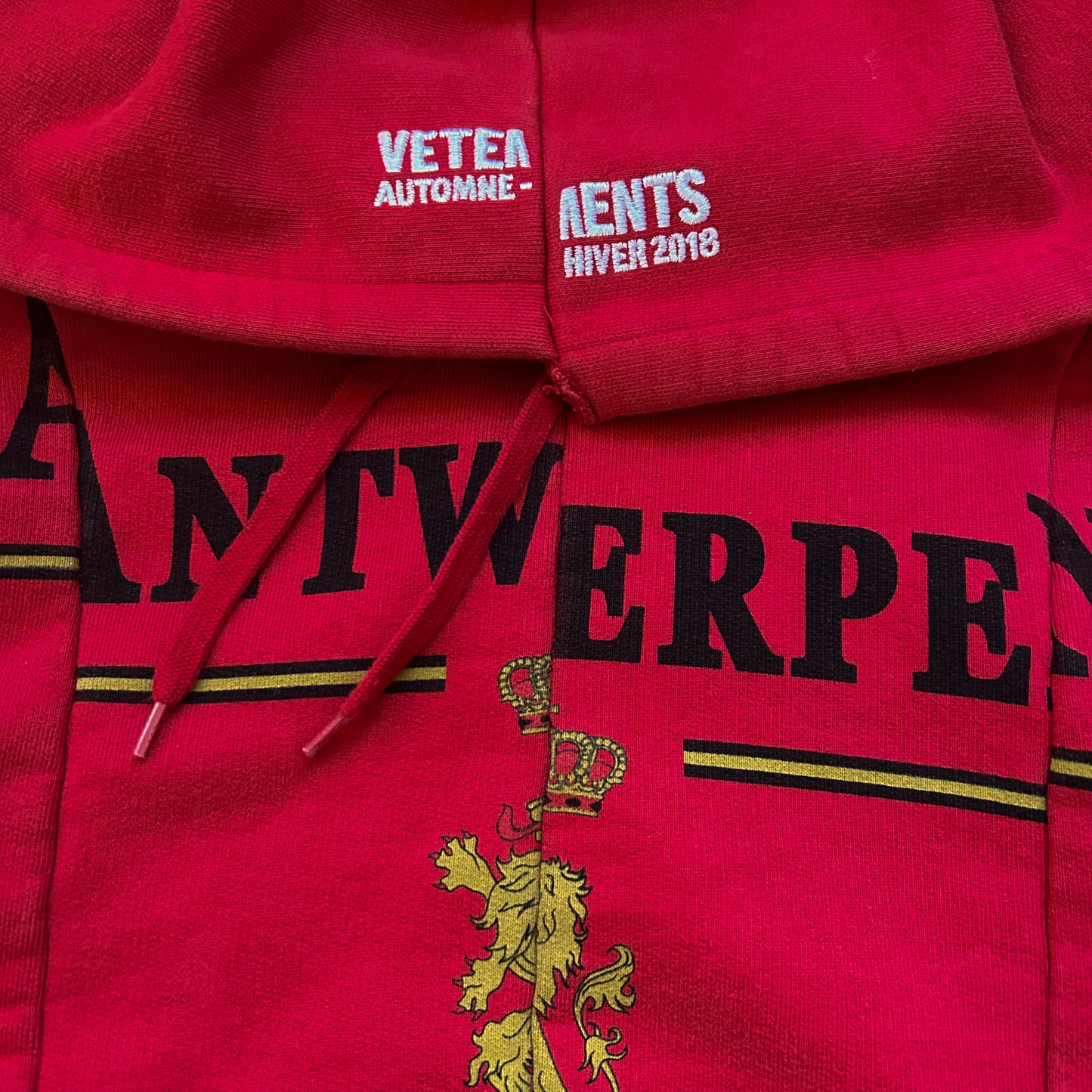 AW18 ANTWERPEN SPLIT HOODIE