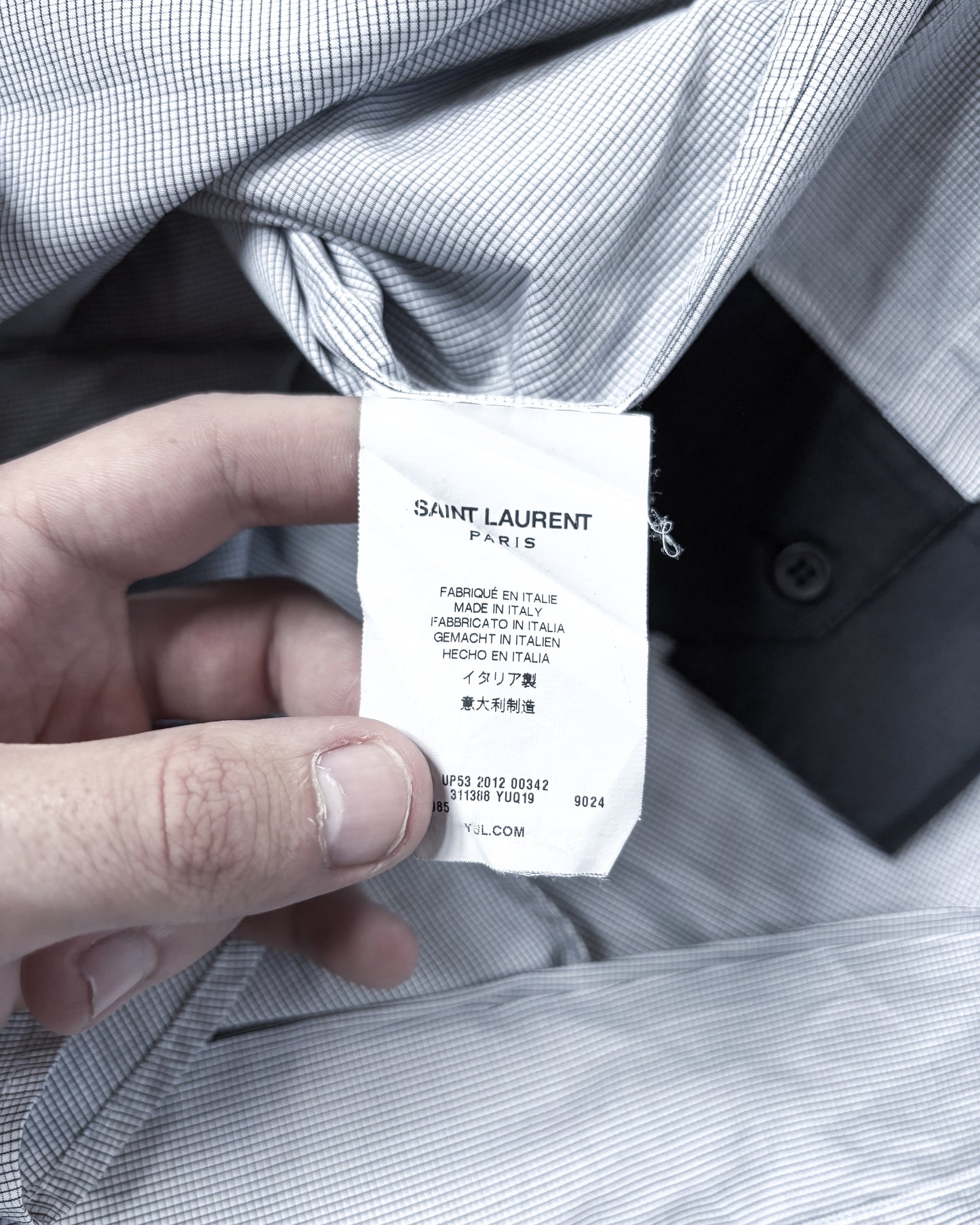 S/S12 CHECKED SHIRT