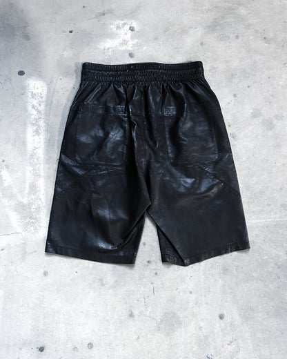 LAMB LEATHER SHORTS