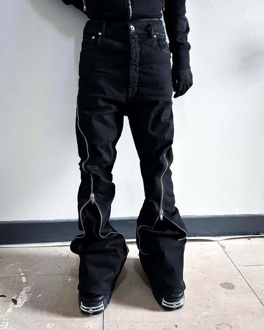 WAXED BOLAN BANANA DENIM