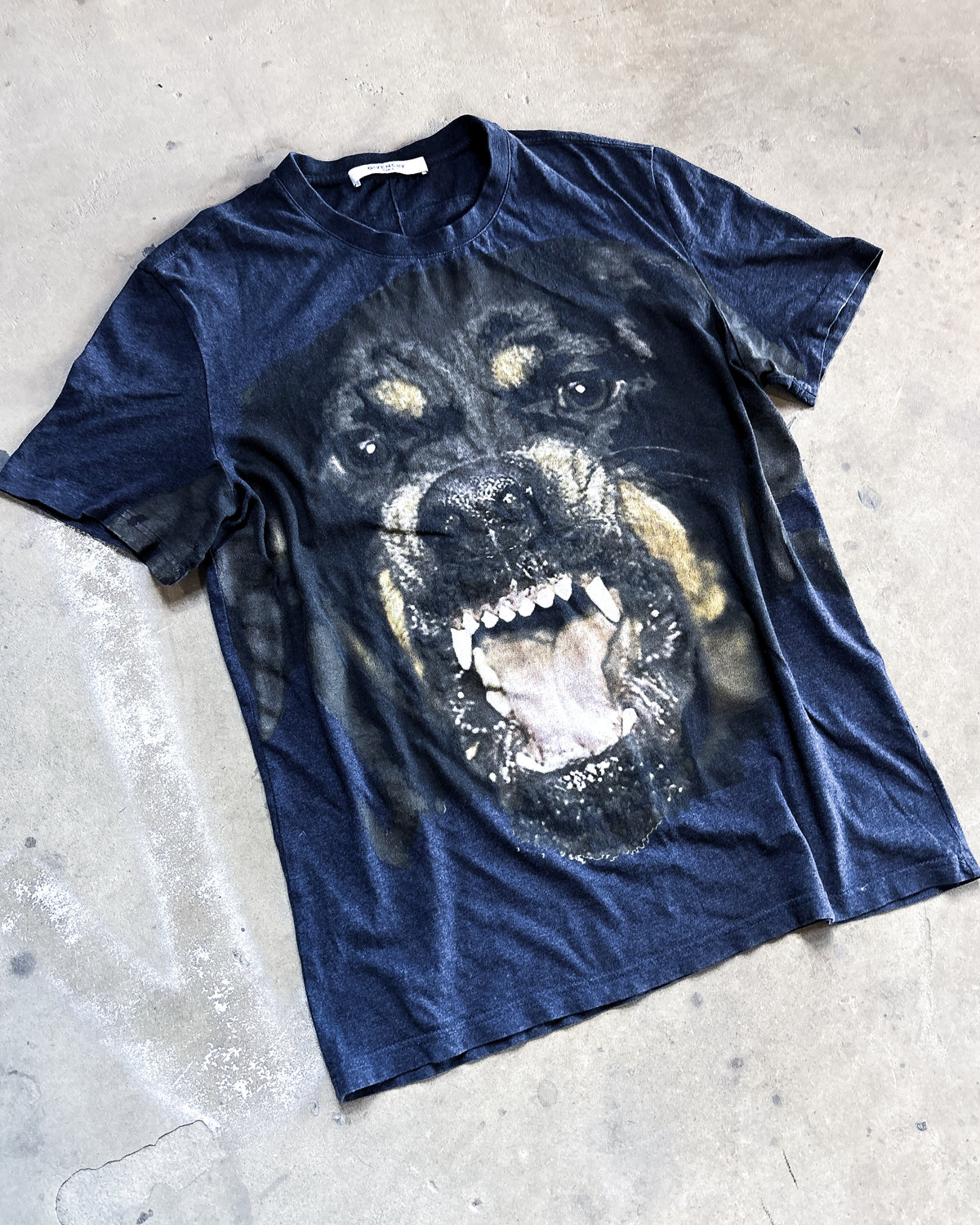 F/W16 NAVY ROTTWEILER T-SHIRT