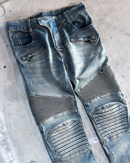 S/S14 REINFORCED BIKER DENIM