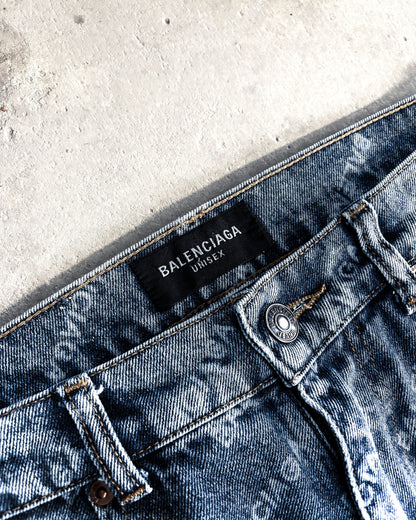 F/W22 MONOGRAM BAGGY DENIM