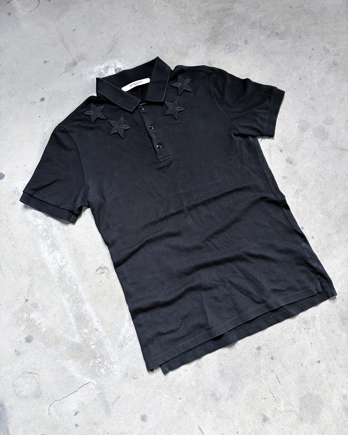 ALL BLACK STAR POLO