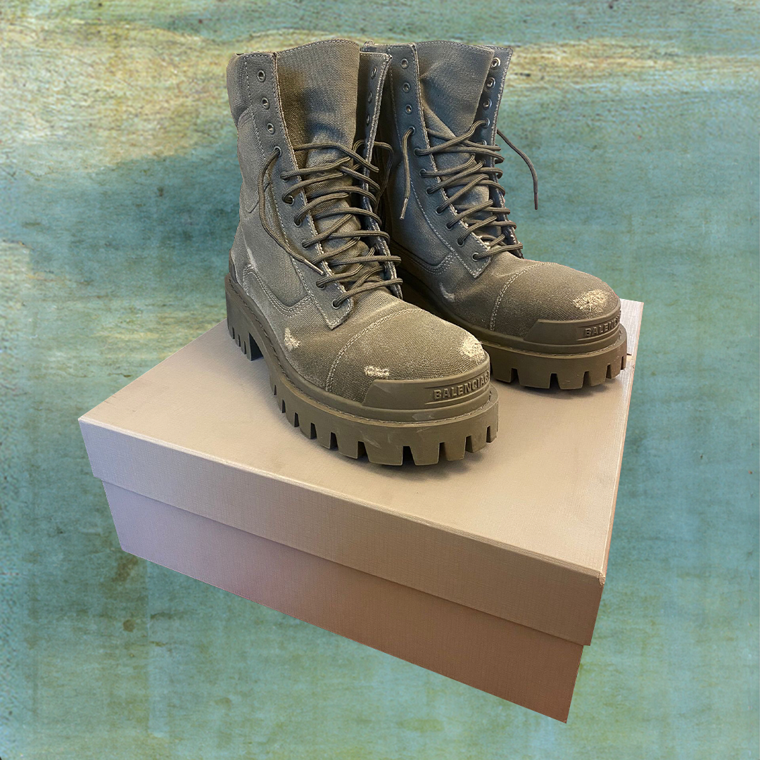 KHAKI COMBAT STRIKE BOOT