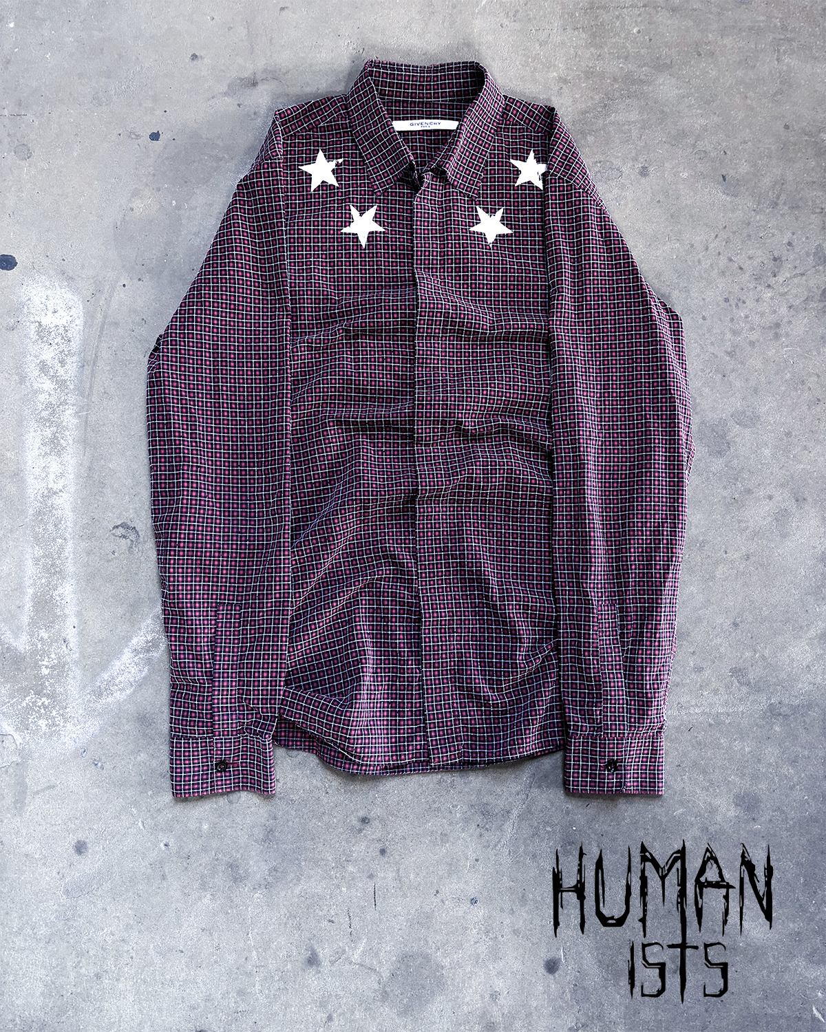 RED STAR CHECKED FLANNEL