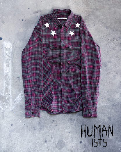 RED STAR CHECKED FLANNEL