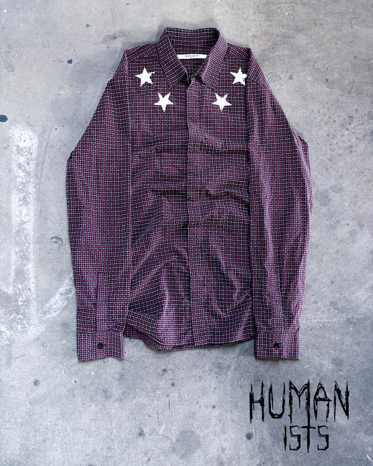 RED STAR CHECKED FLANNEL