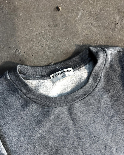 A/W15 GREY PAINT SWEATER
