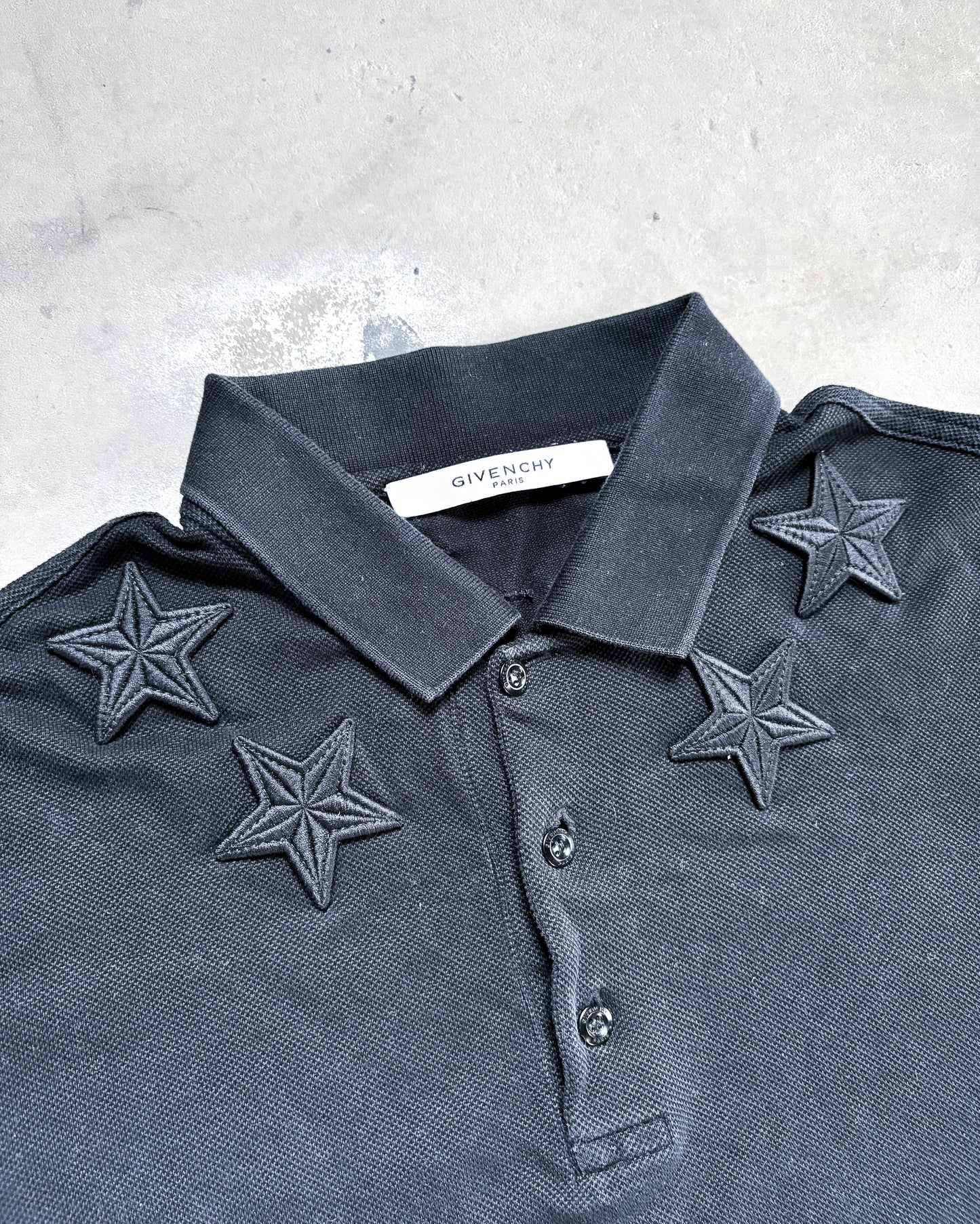 ALL BLACK STAR POLO