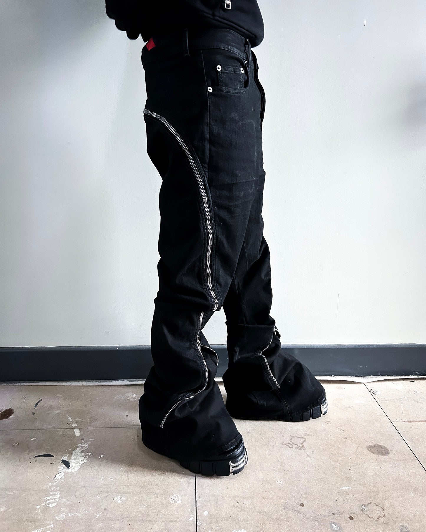 WAXED BOLAN BANANA DENIM