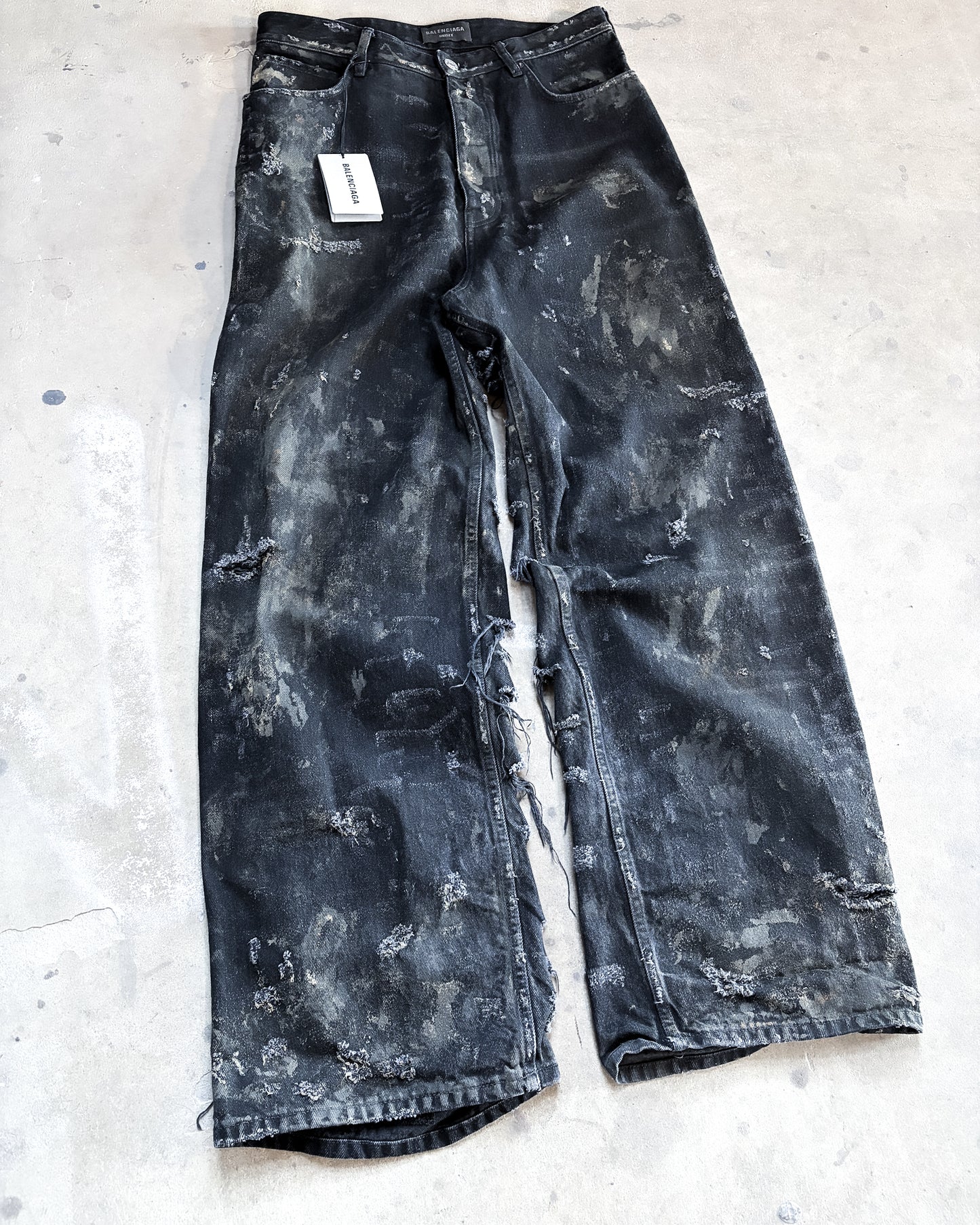SS23 MUDSHOW DESTROYED DENIM