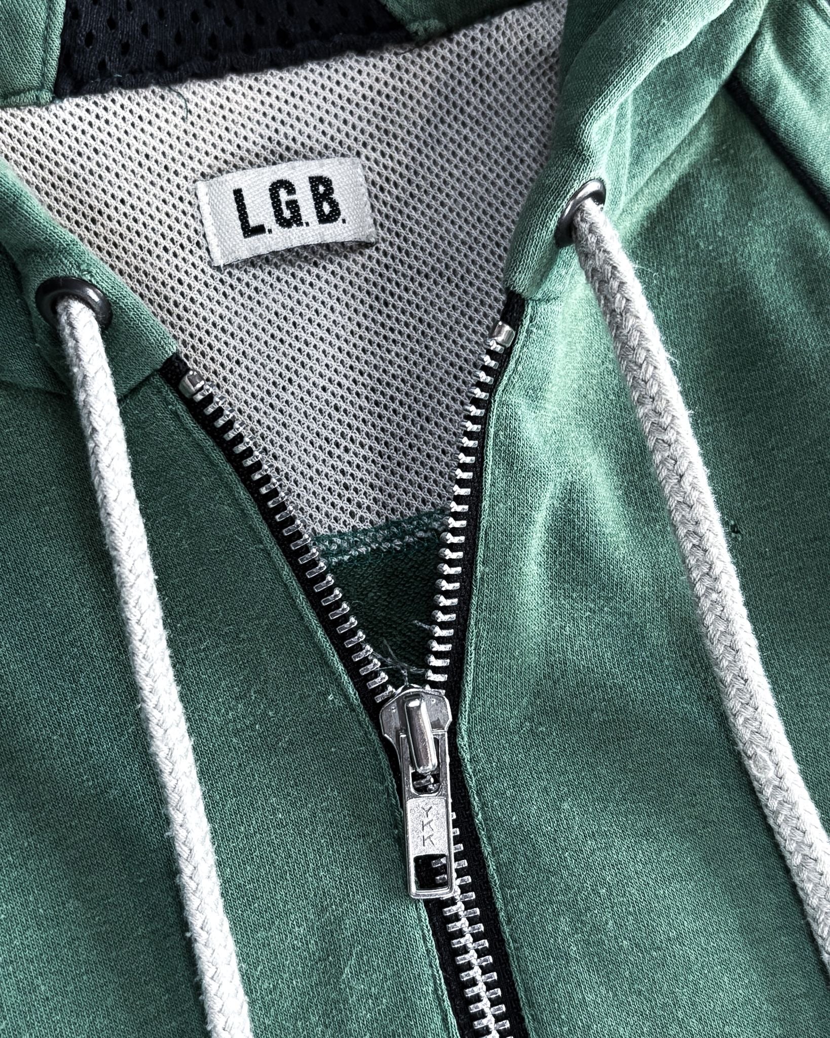 LGB Green Boxer Zip Up Hoodie – HMNSTS LTD