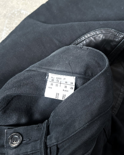 FW07 ‘EXPLODER’ LEATHER INSERT DENIM