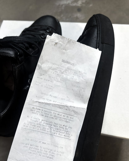 BLACK WAXED DENIM ARENAS