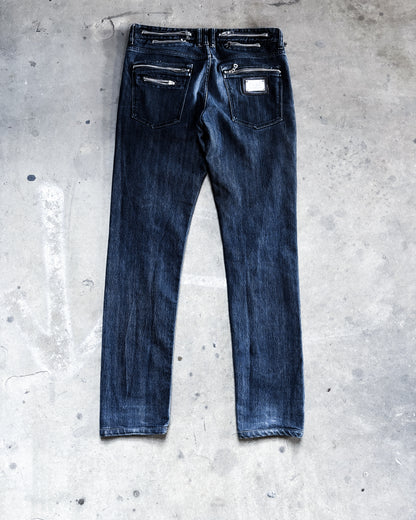 S/S08 MULTI ZIP DENIM