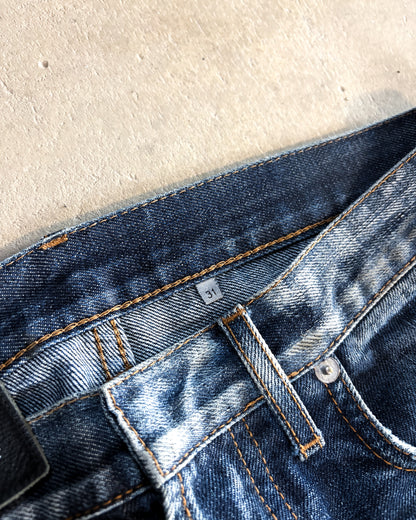 F/W11 RACK RAIL MUD WASH DENIM BY KVA