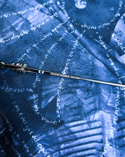 ‘SNAT’ SILVER DAGGER CLEAR GLASSES