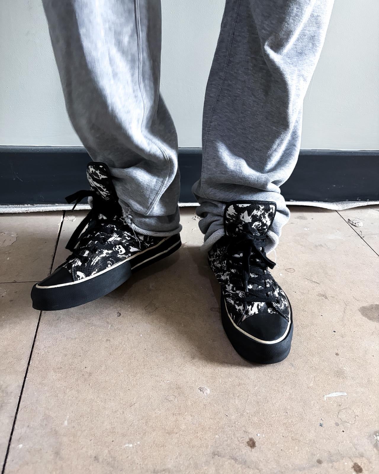 S/S01 SKULL CAMO HIGH TOP