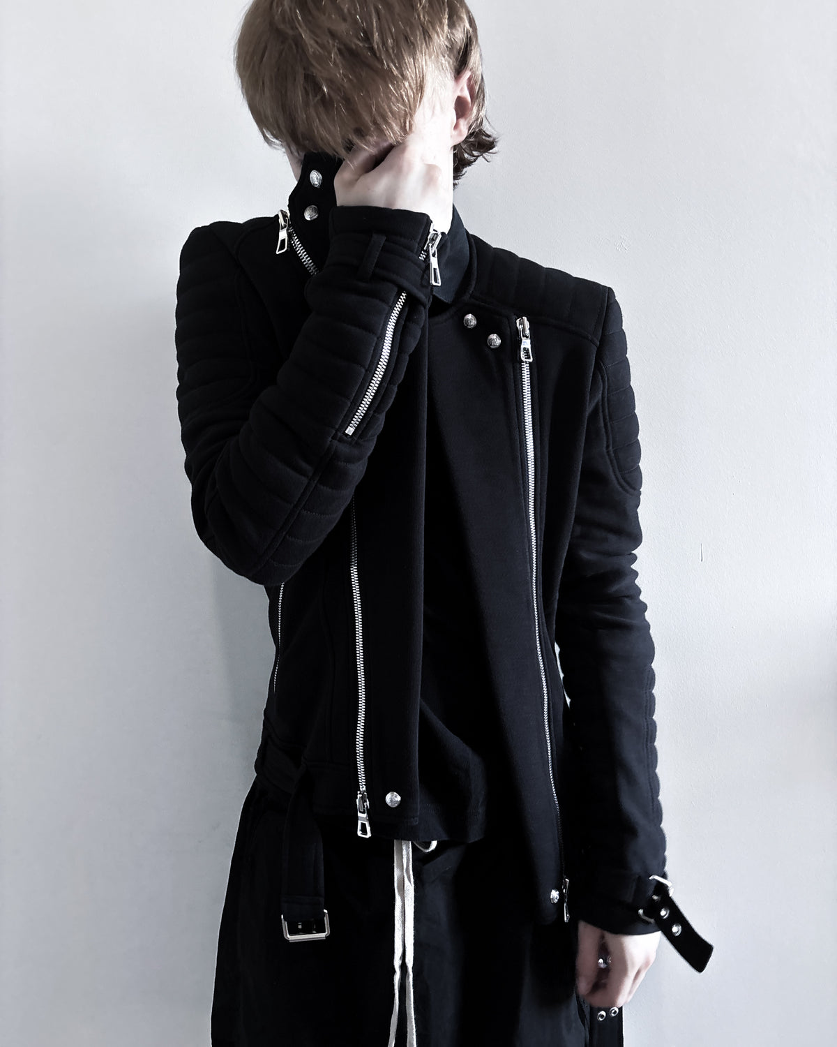 A/W15 QUILTED BIKER JACKET