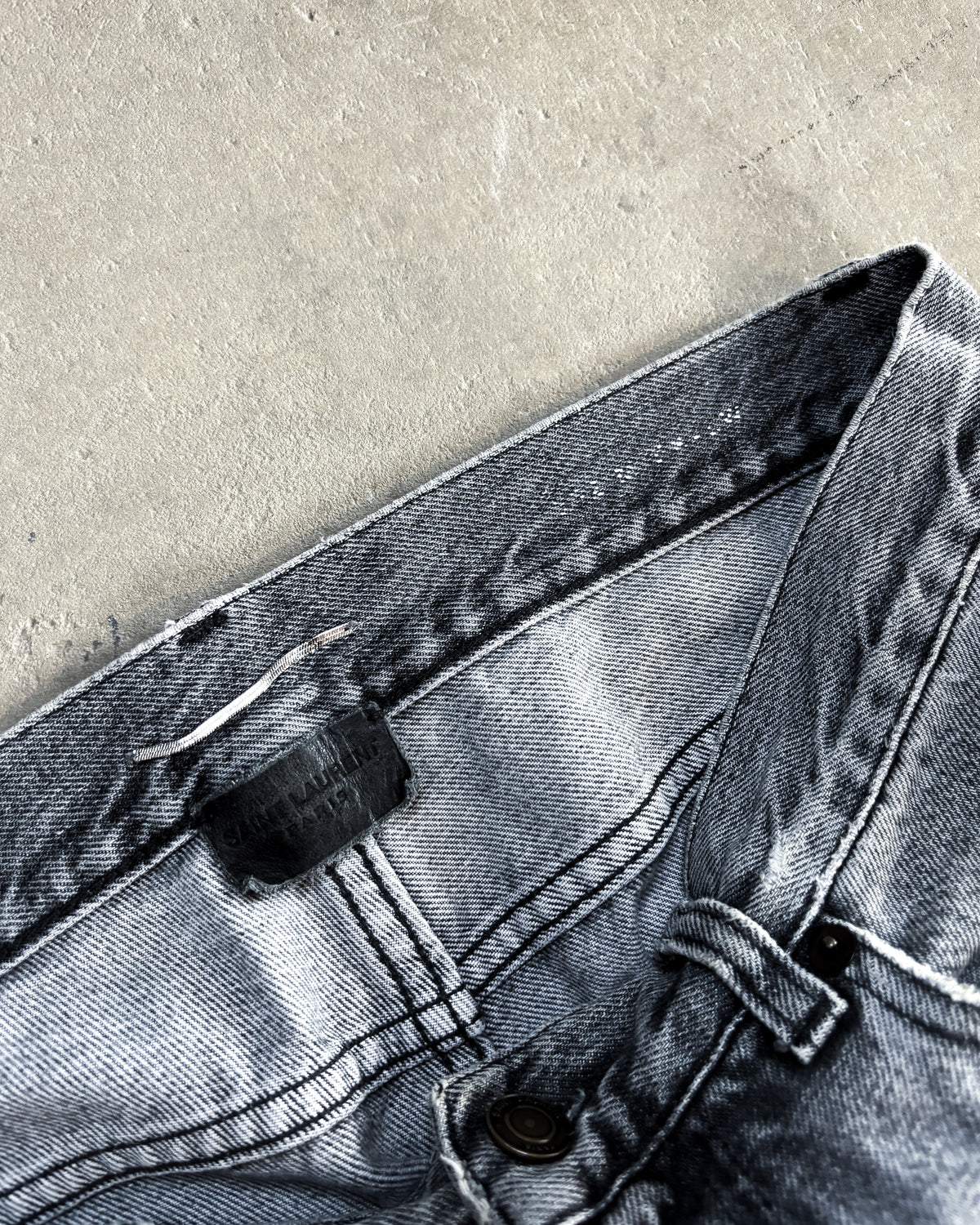 A/W18 STONE WASH DENIM