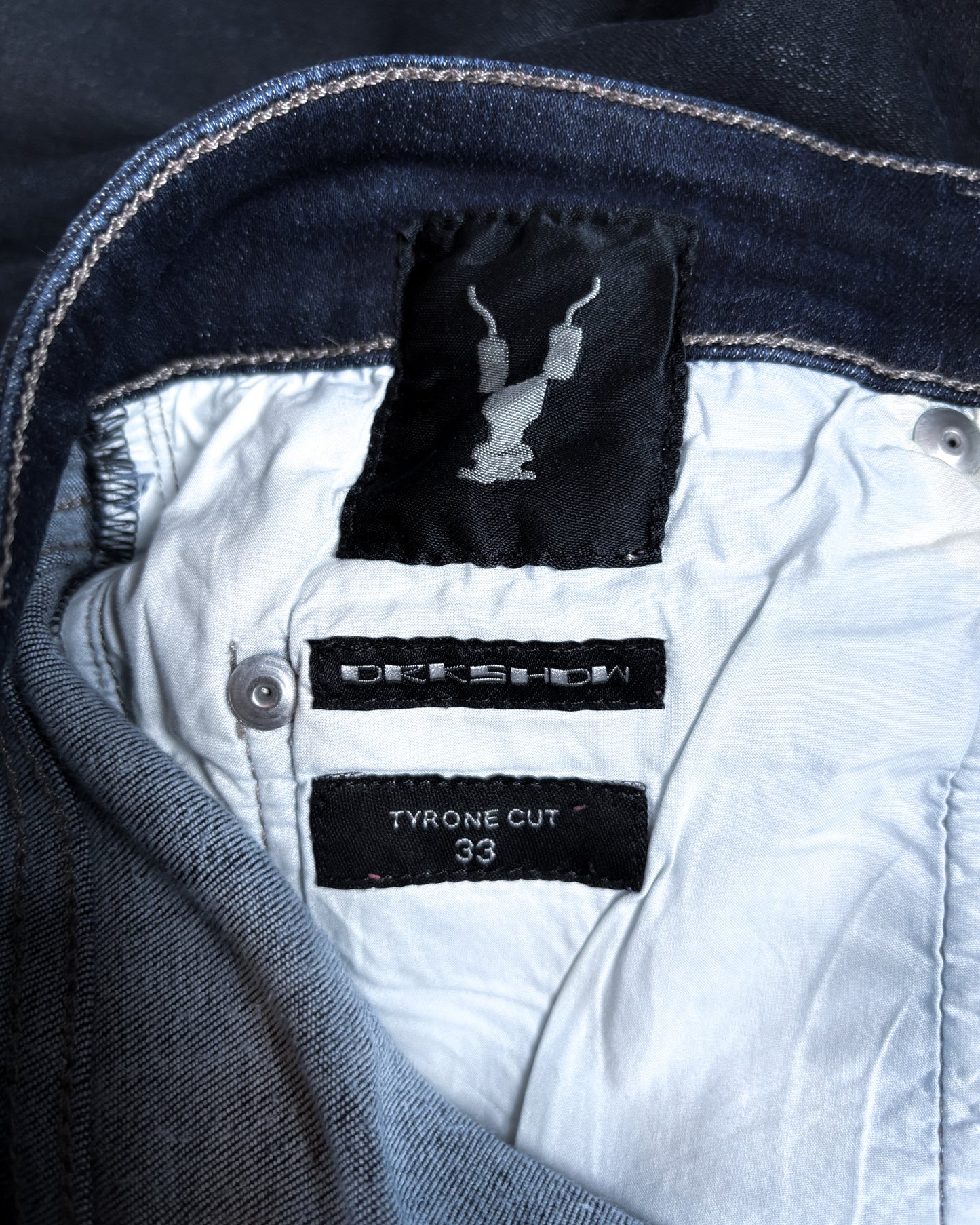 F/W19 BLACK WAX TYRONE CUT DENIM