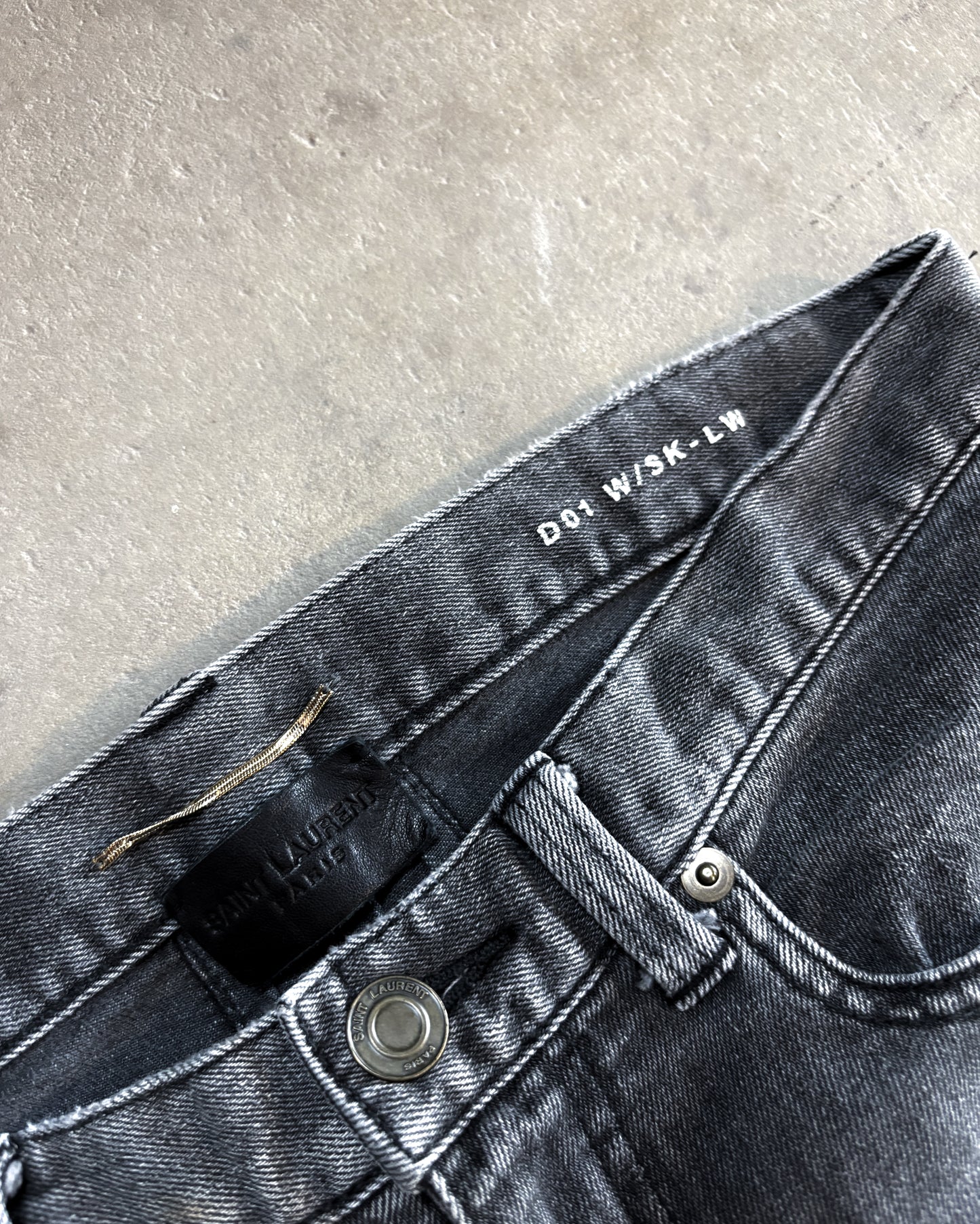 F/W13 FADED GREY DO1 DENIM