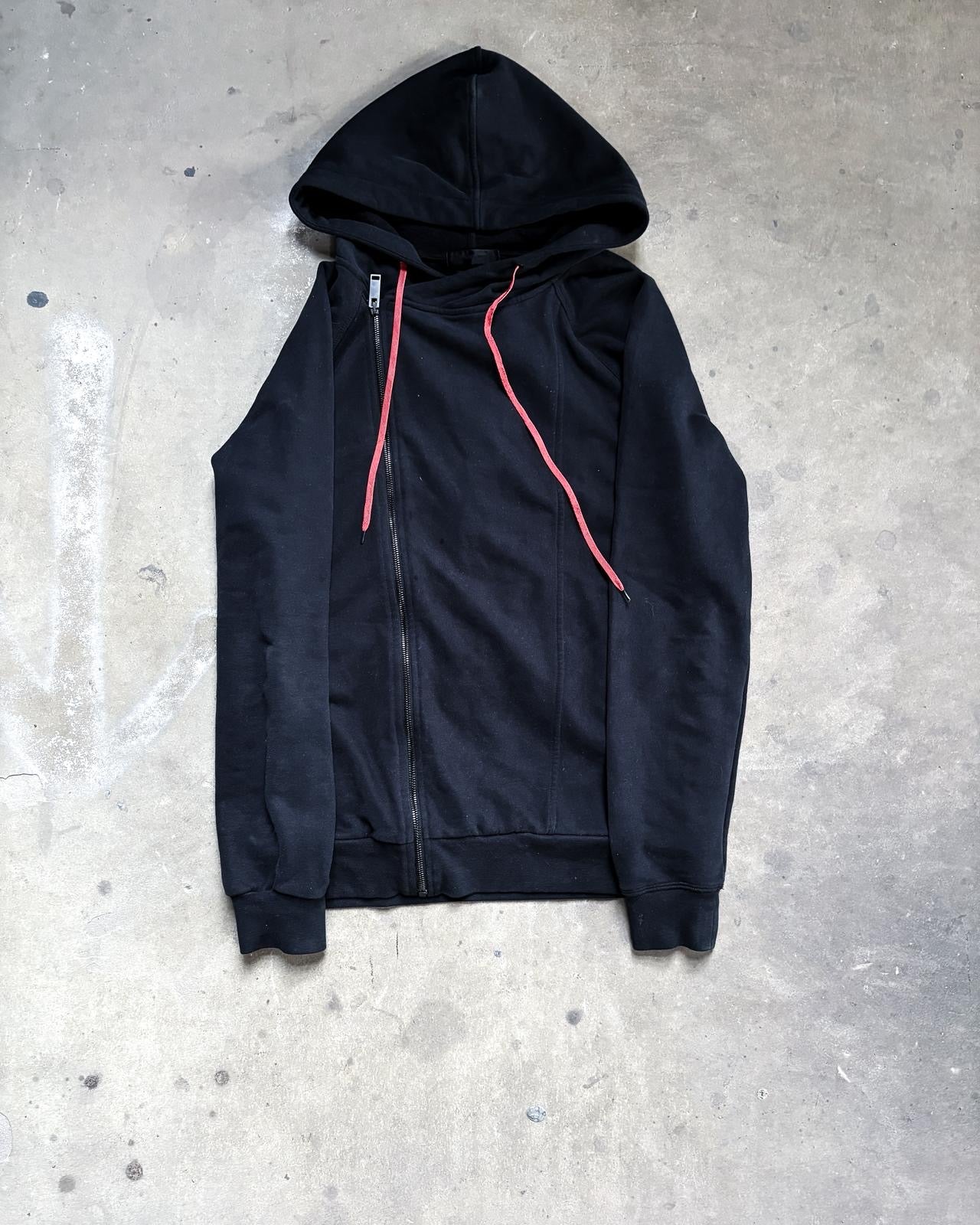 A/W15 SKULL ASYMMETRICAL ZIP UP