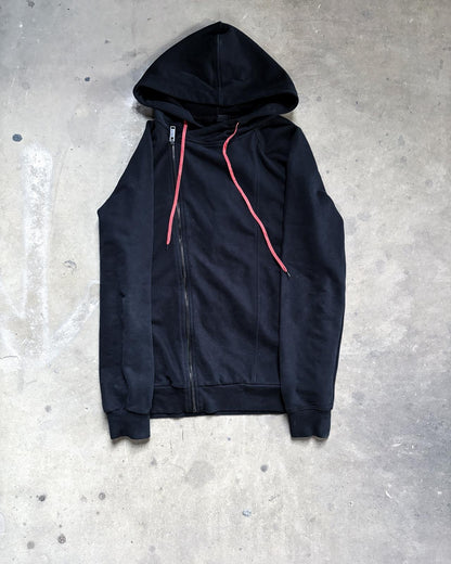 A/W15 SKULL ASYMMETRICAL ZIP UP
