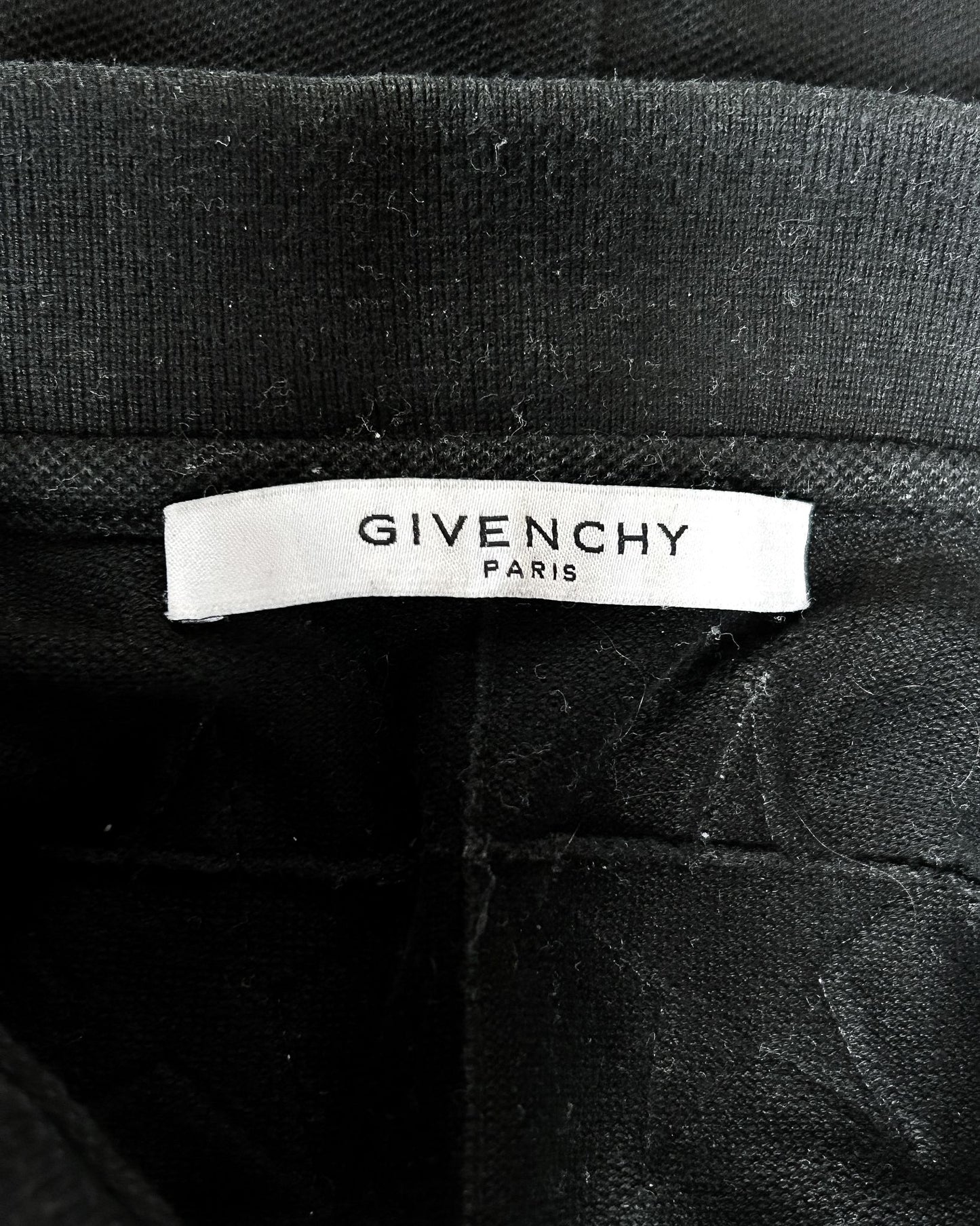 F/W17 WHITE STAR APPLIQUÉ BLACK 47 POLO