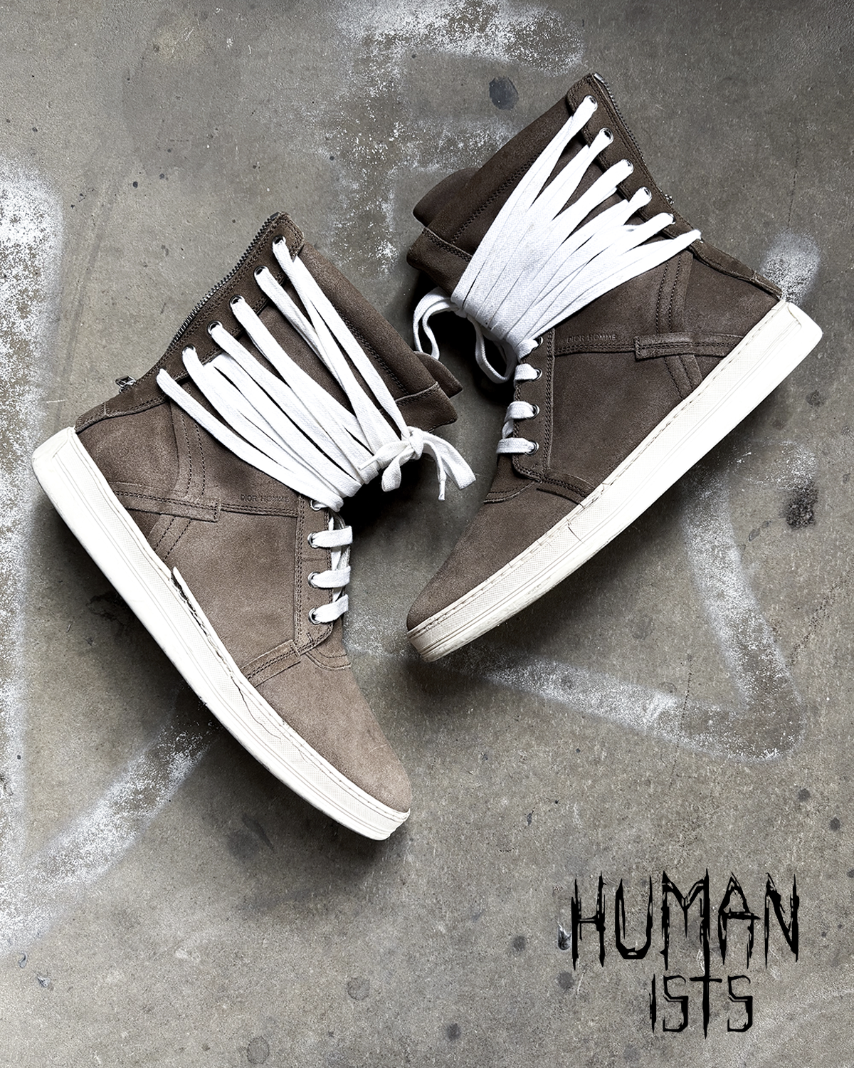S/S10 DIOR KVA LACE UP SNEAKERS