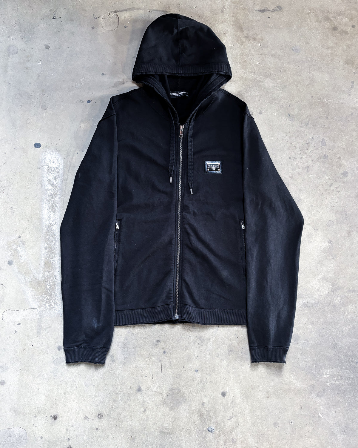 A/W12 GYM BADGE ZIP UP