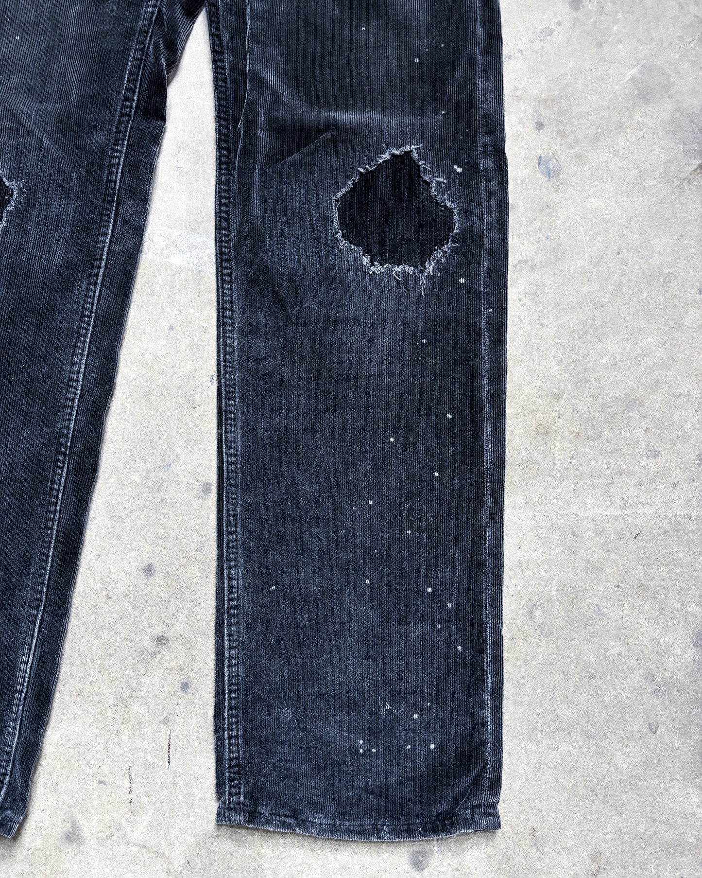 CORDUROY BULLET HOLE REPAIR DENIM