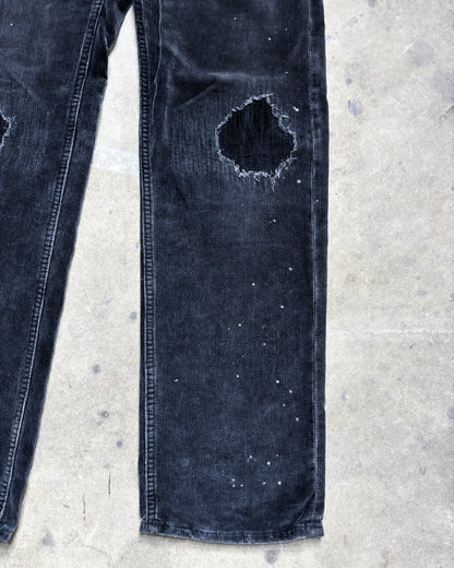 CORDUROY BULLET HOLE REPAIR DENIM