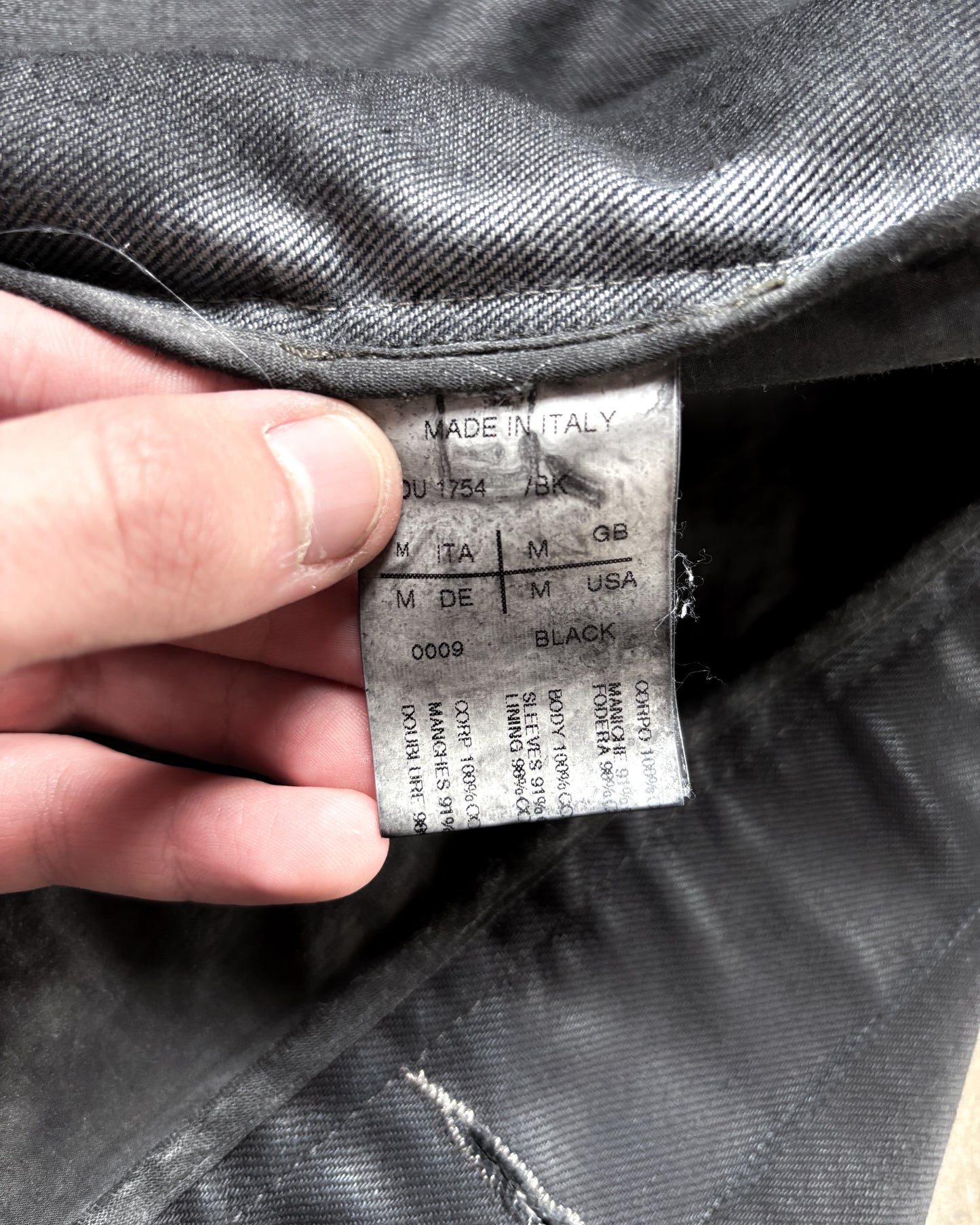 A/W08 WAXED WORKER JACKET