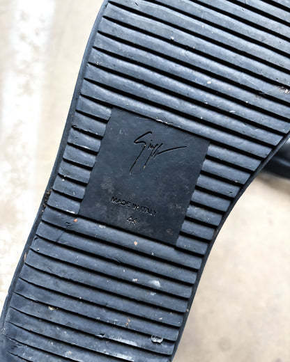 BLACK KRISS HIGH TOP SNEAKERS