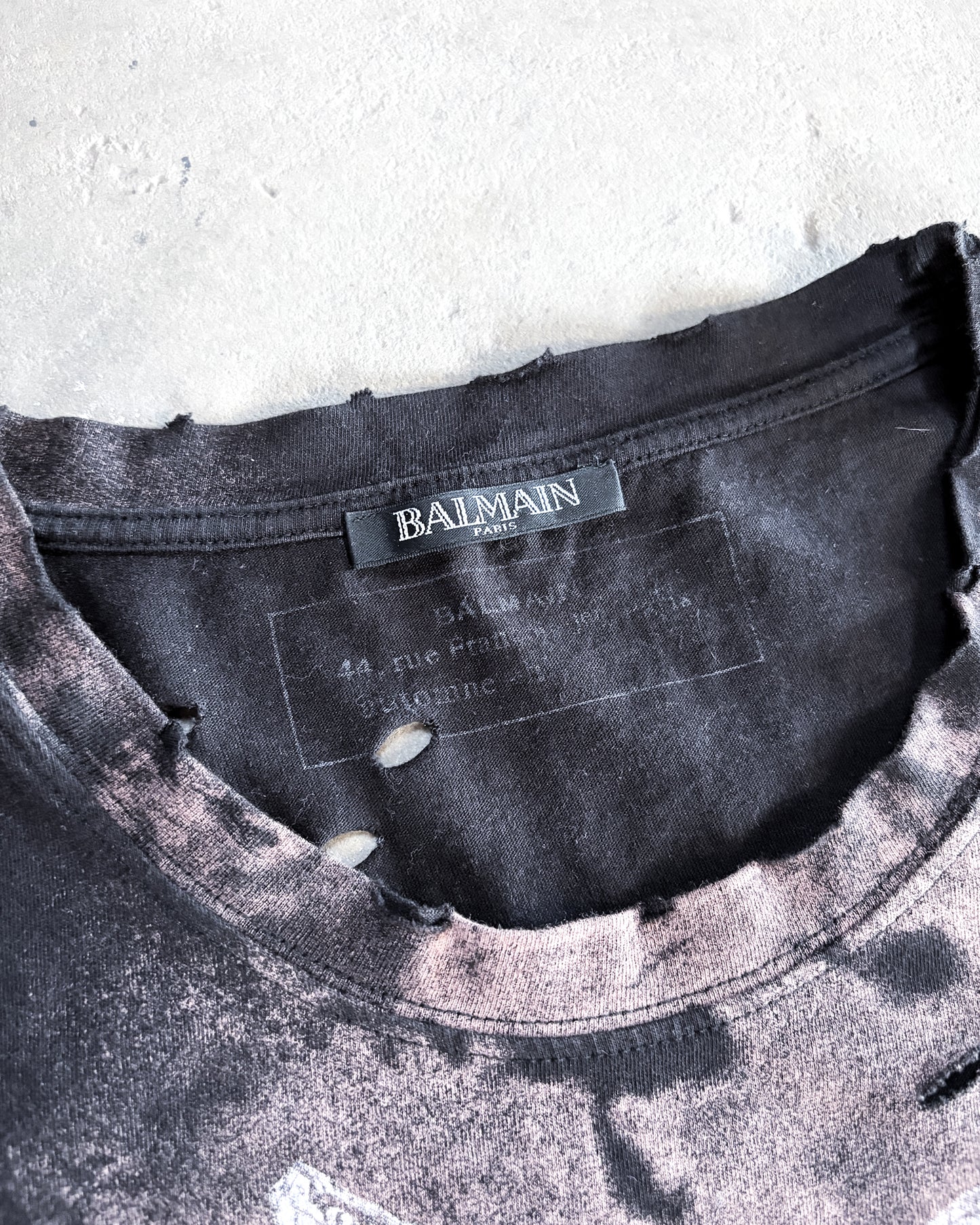 DISTRESSED TIGER T-SHIRT