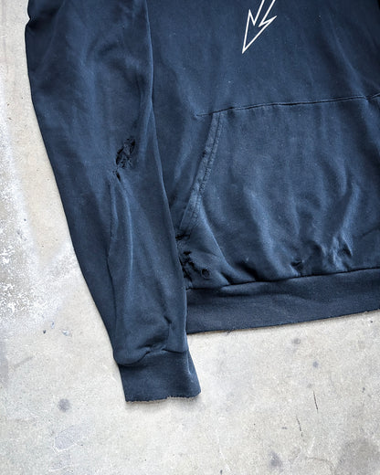 F/W18 DISTRESSED WORLD TOUR HOODIE