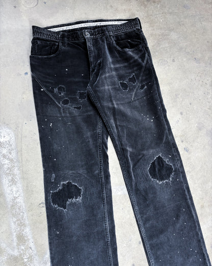 CORDUROY BULLET HOLE REPAIR DENIM