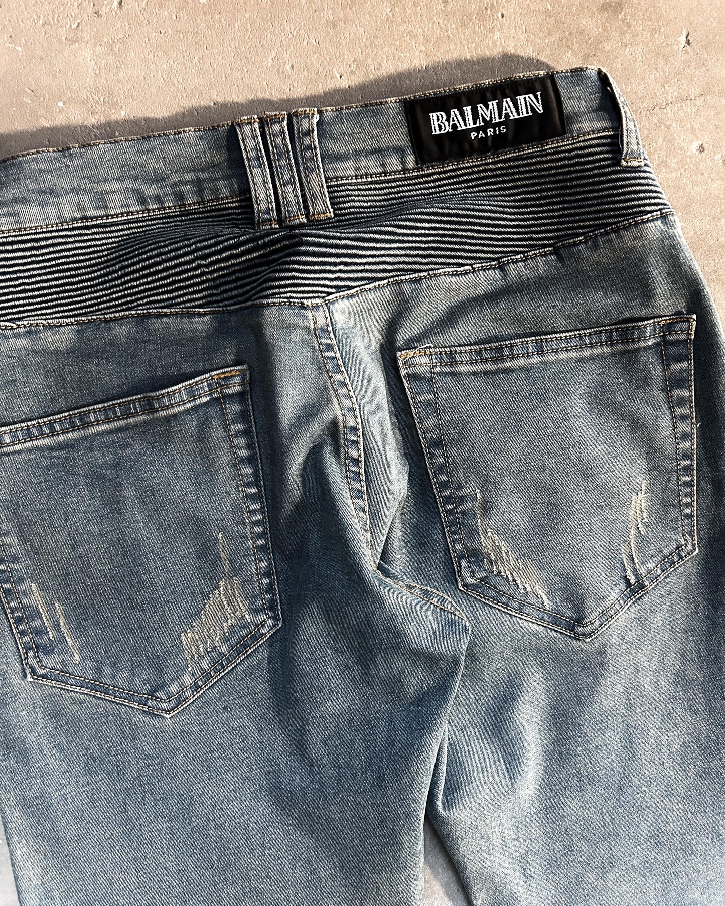 S/S14 REINFORCED BIKER DENIM
