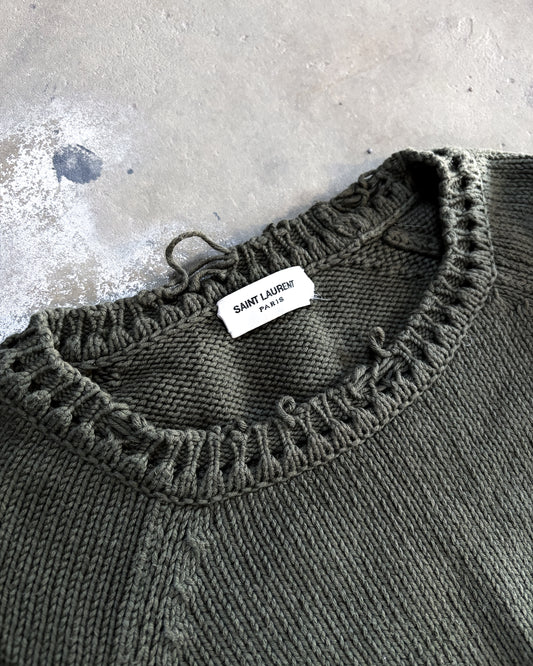 F/W19 DISTRESSED KNIT