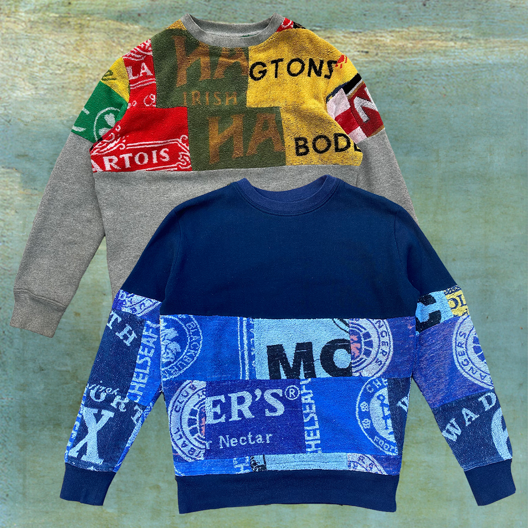 MARTINE ROSE A/W13 BEERMAT SWEATER