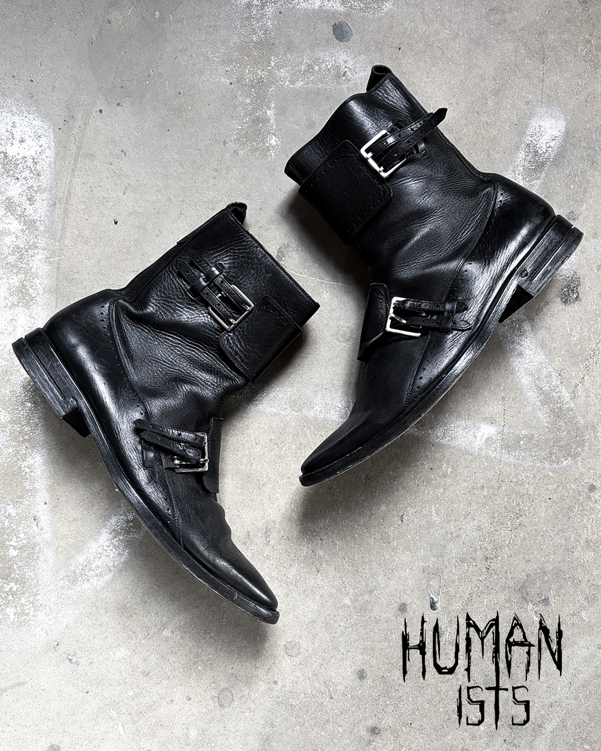A/W04 “VOTC” HARNESS BUCKLE BOOTS