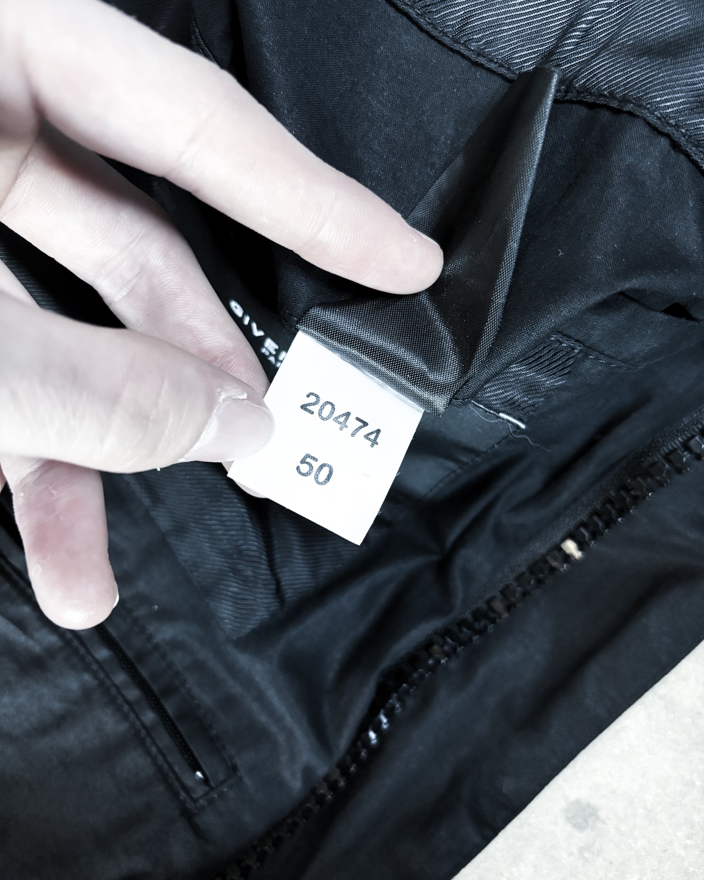 S/S08 WAXED TRACK JACKET
